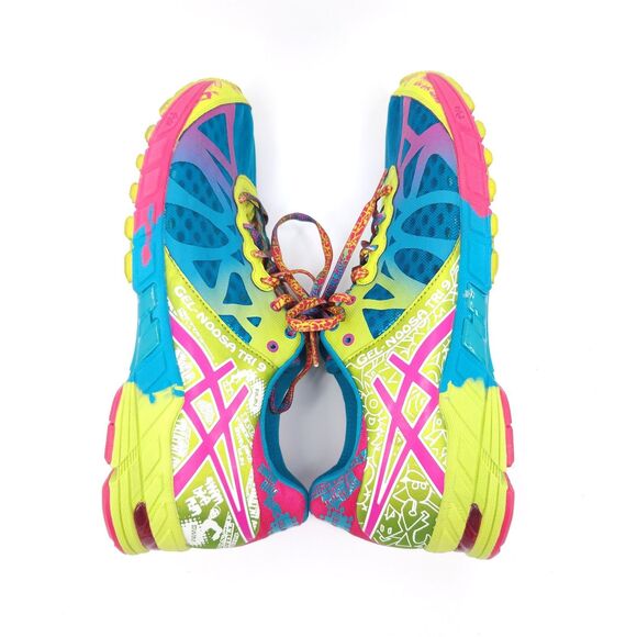 Asics Gel Noosa Tri 9 Shoes Women Size 11 T458N Multiolor Running - Picture 7 of 9